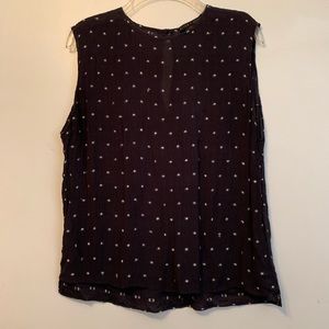 Alice + Olivia Sleeveless Silk Top